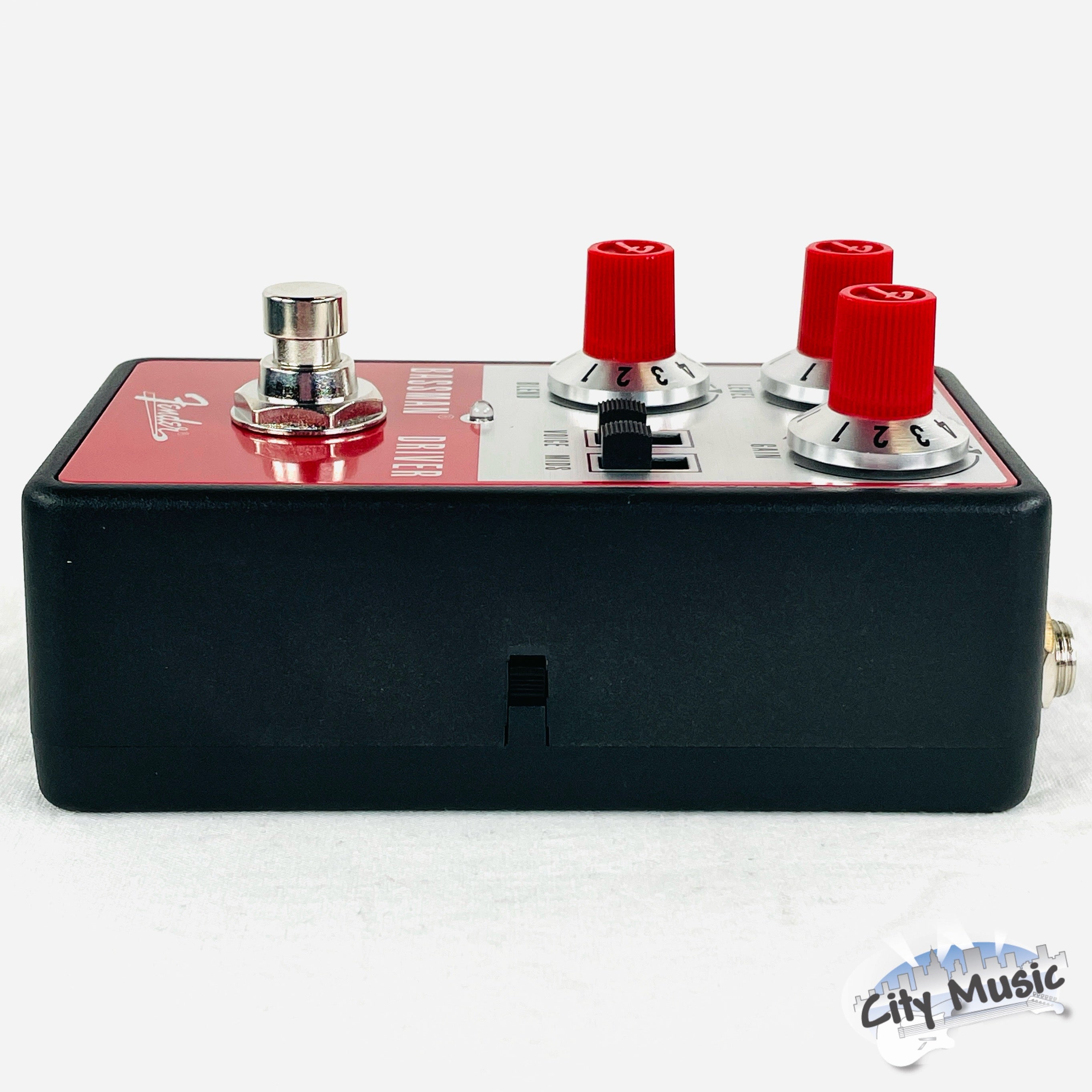 Fender Bassman Driver overdrive pedal — detail view