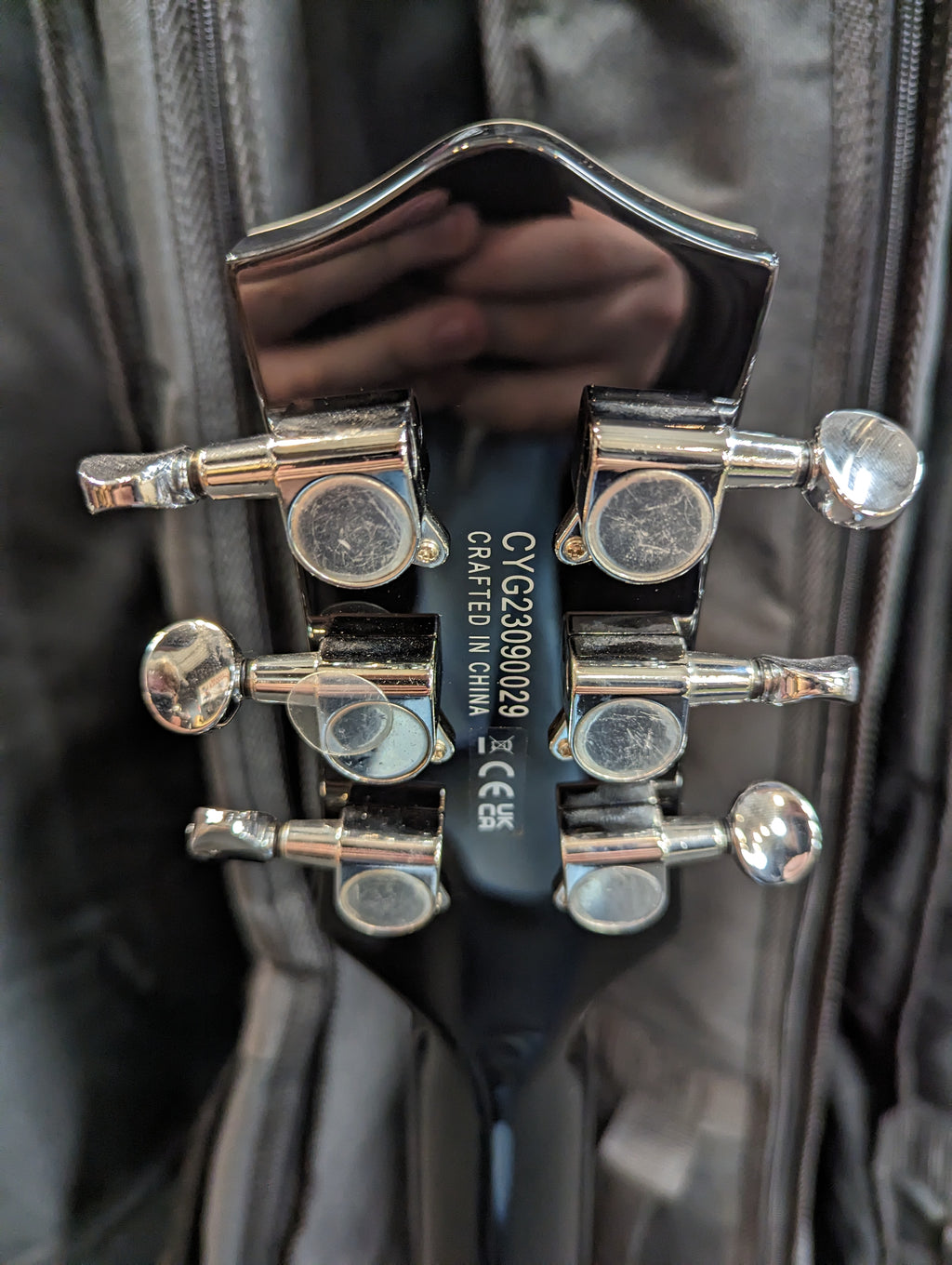 Gretsch G5260T Electromatic Jet Baritone with Bigsby — Black full length
