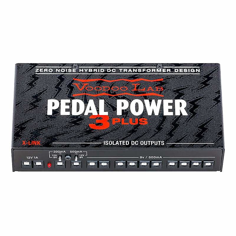 Voodoo Lab Pedal Power 3 Plus power supply — black, isolated DC outputs