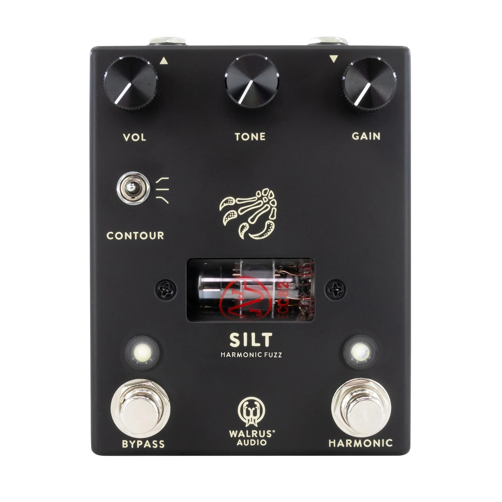 New Walrus Audio SILT Black Harmonic Tube Fuzz Guitar Effects Pedal
