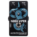 Catalinbread Naga Viper MKII treble booster pedal - black enclosure with blue snake art