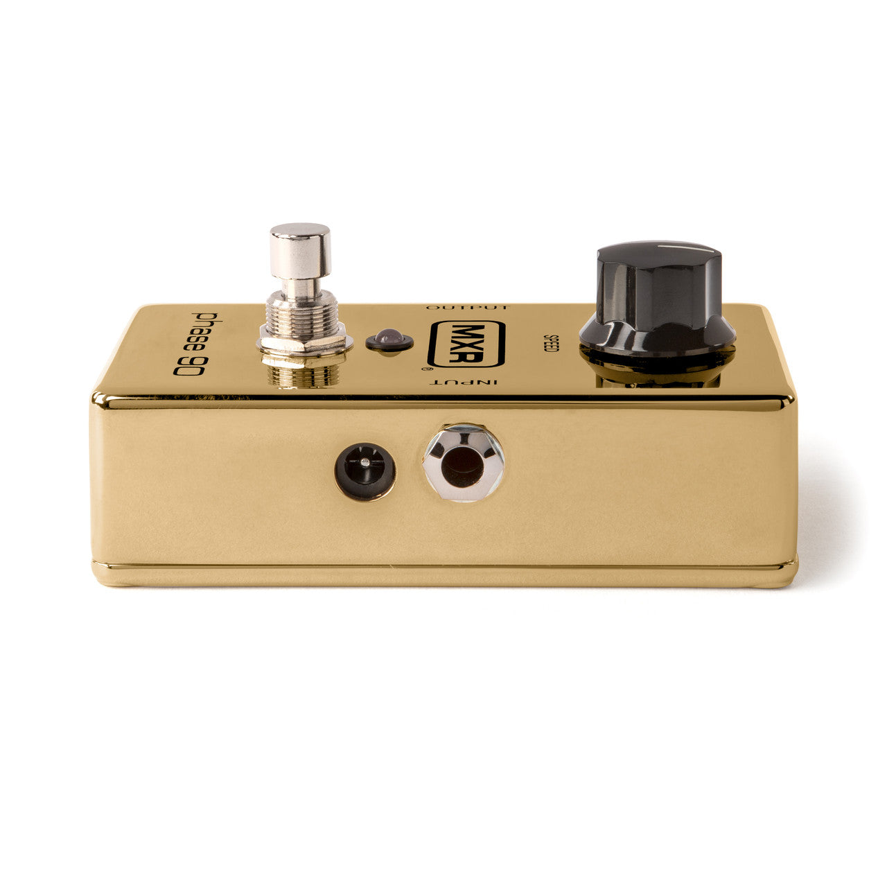 MXR M101GLD 50th Anniversary Phase 90 phaser — angled view