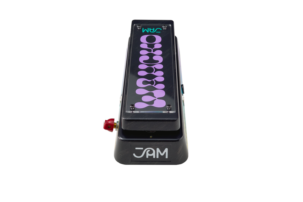 JAM Pedals Wahcko Bass wah pedal — underside and rotary switch
