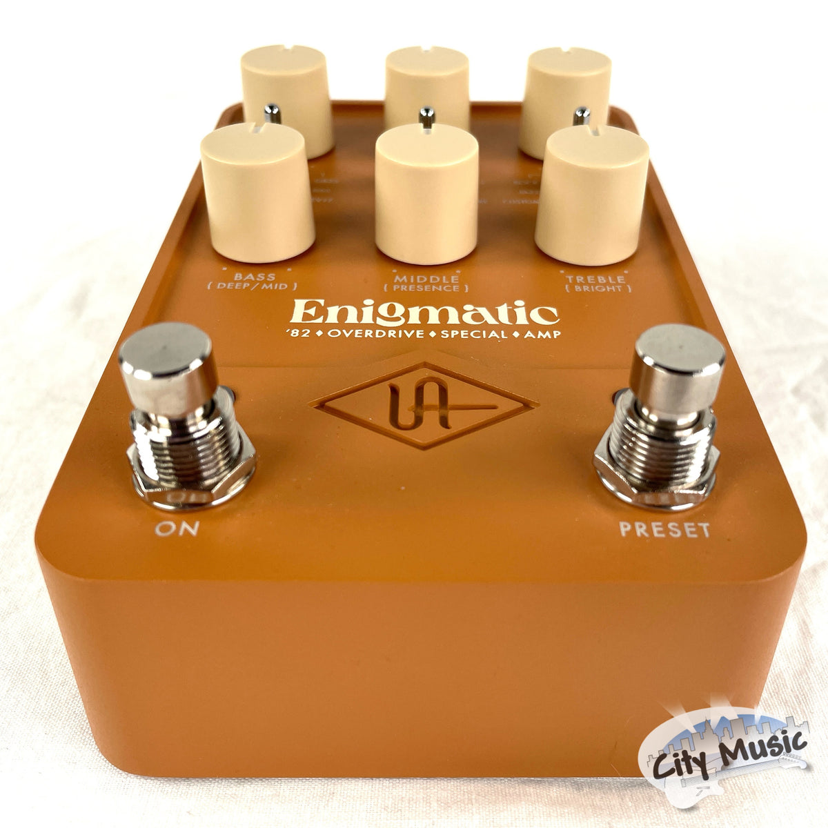 Used Universal Audio Enigmatic '82 Overdrive Special Amp Guitar Effects Pedal ♫