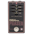 Walrus Audio Fundamental Phaser pedal — top front, sliders and Light/Medium/Heavy switch