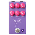 JHS The Violet Lari Basilio distortion pedal - purple enclosure front view