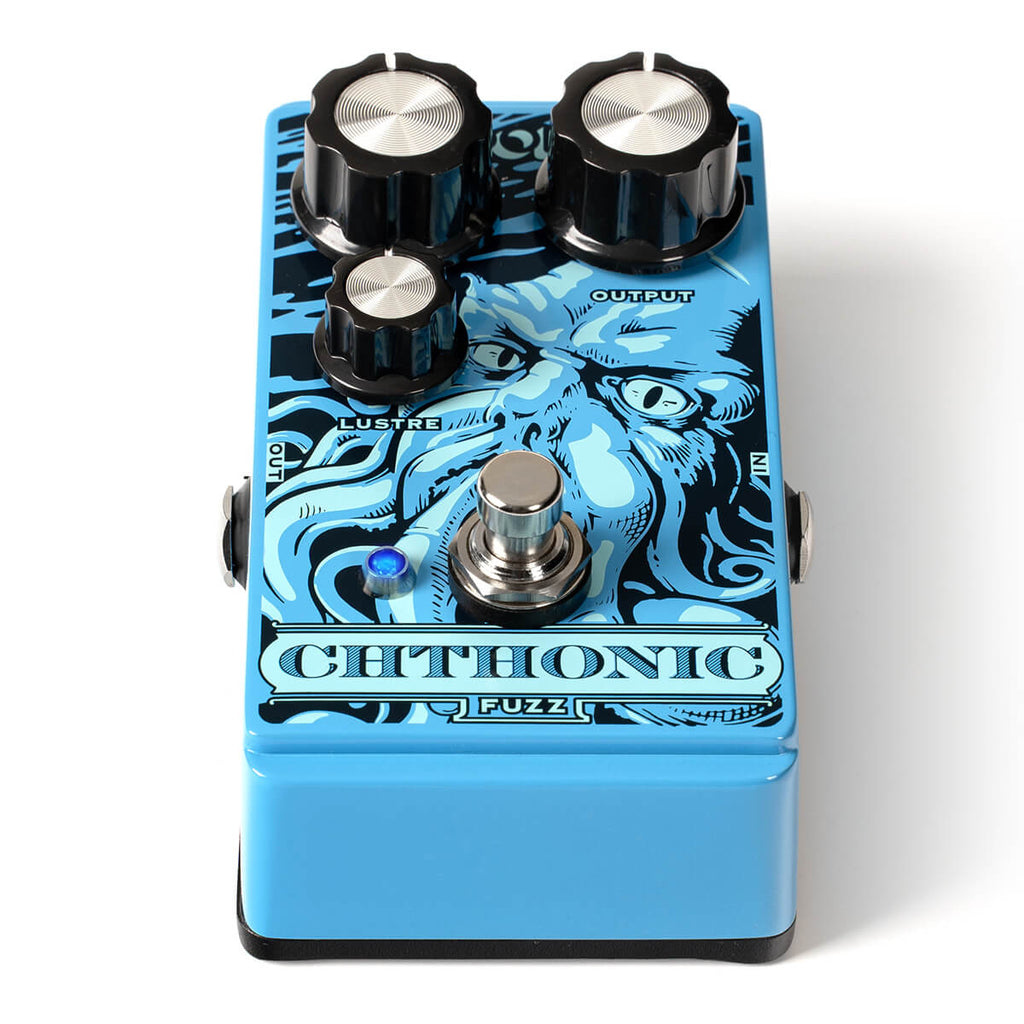 DOD Chthonic fuzz pedal — input jacks