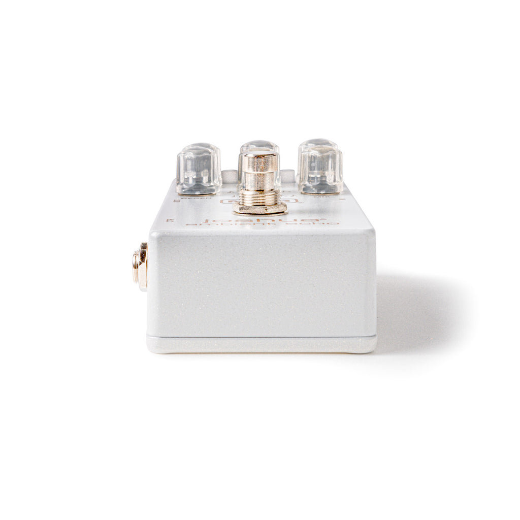 MXR M309 Joshua Ambient Echo pedal — angled white housing