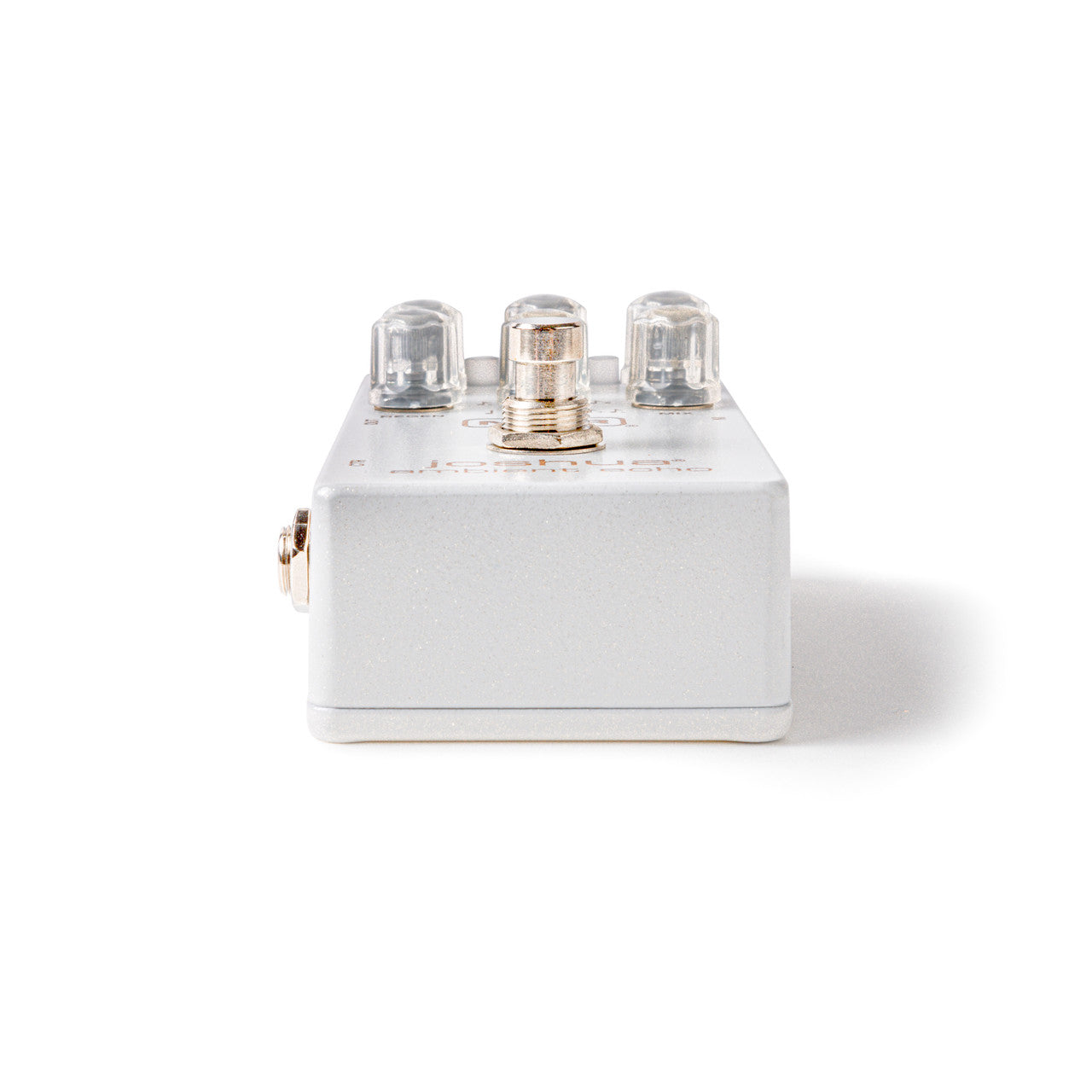 MXR M309 Joshua Ambient Echo pedal — angled white housing
