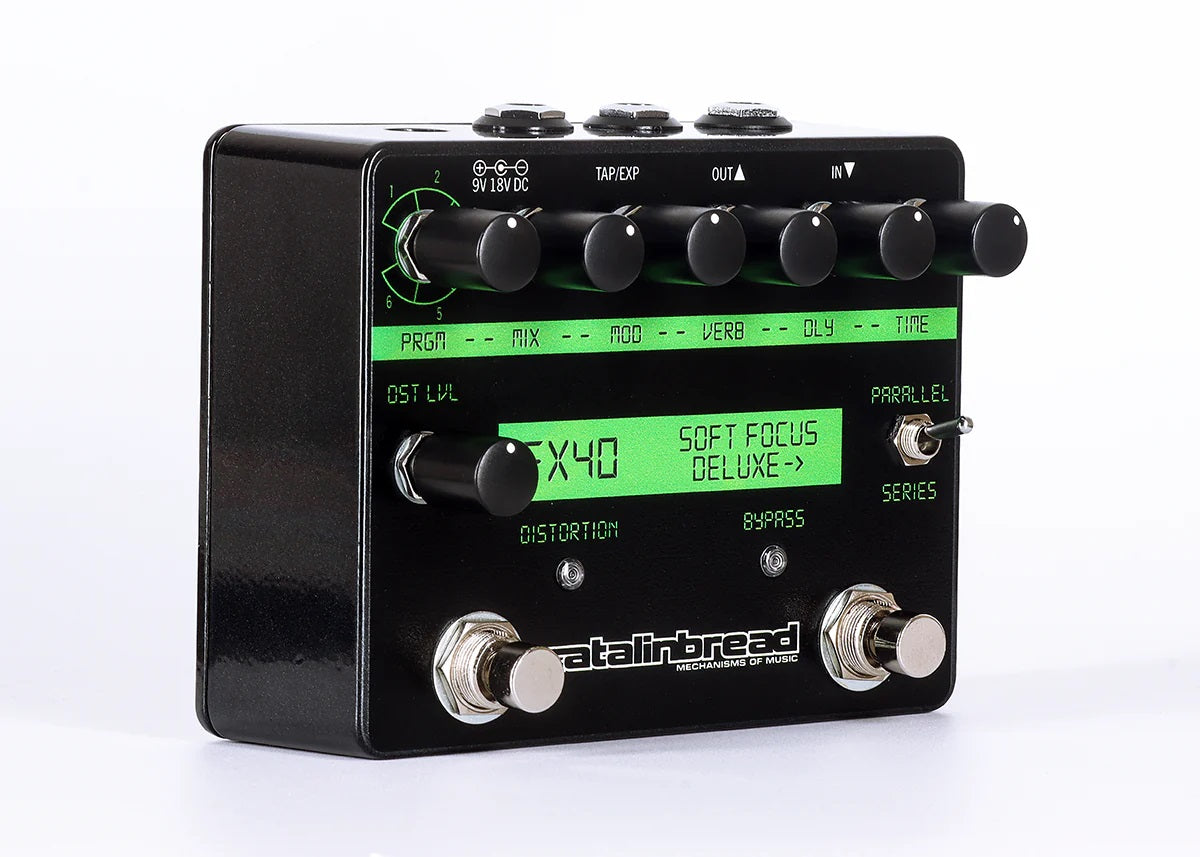 New Catalinbread Soft Focus Deluxe Shoegaze Reverb Guitar Effects Pedal