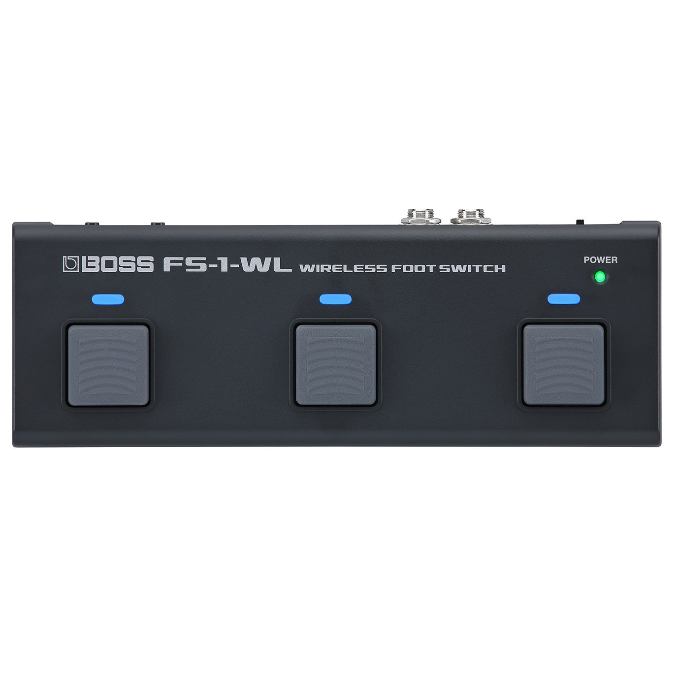 Boss FS-1-WL Bluetooth wireless footswitch angled view