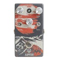 Walrus Audio Jupiter V2 Fuzz pedal — gray coal-sparkle enclosure, top view