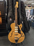 Guild Starfire I Jet90 semi-hollow electric guitar Satin Gold front
