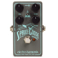 Electro-Harmonix Spruce Goose overdrive pedal — gray enclosure, top view