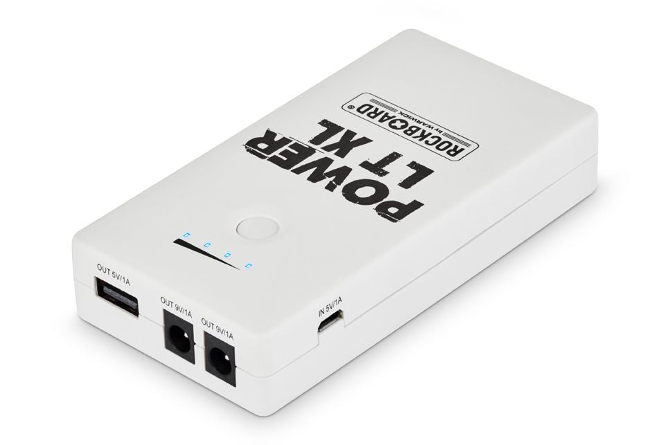 RockBoard Power LT XL pedal power supply - White side profile