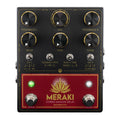 Walrus Audio Meraki analog delay pedal — black enclosure, top-down view