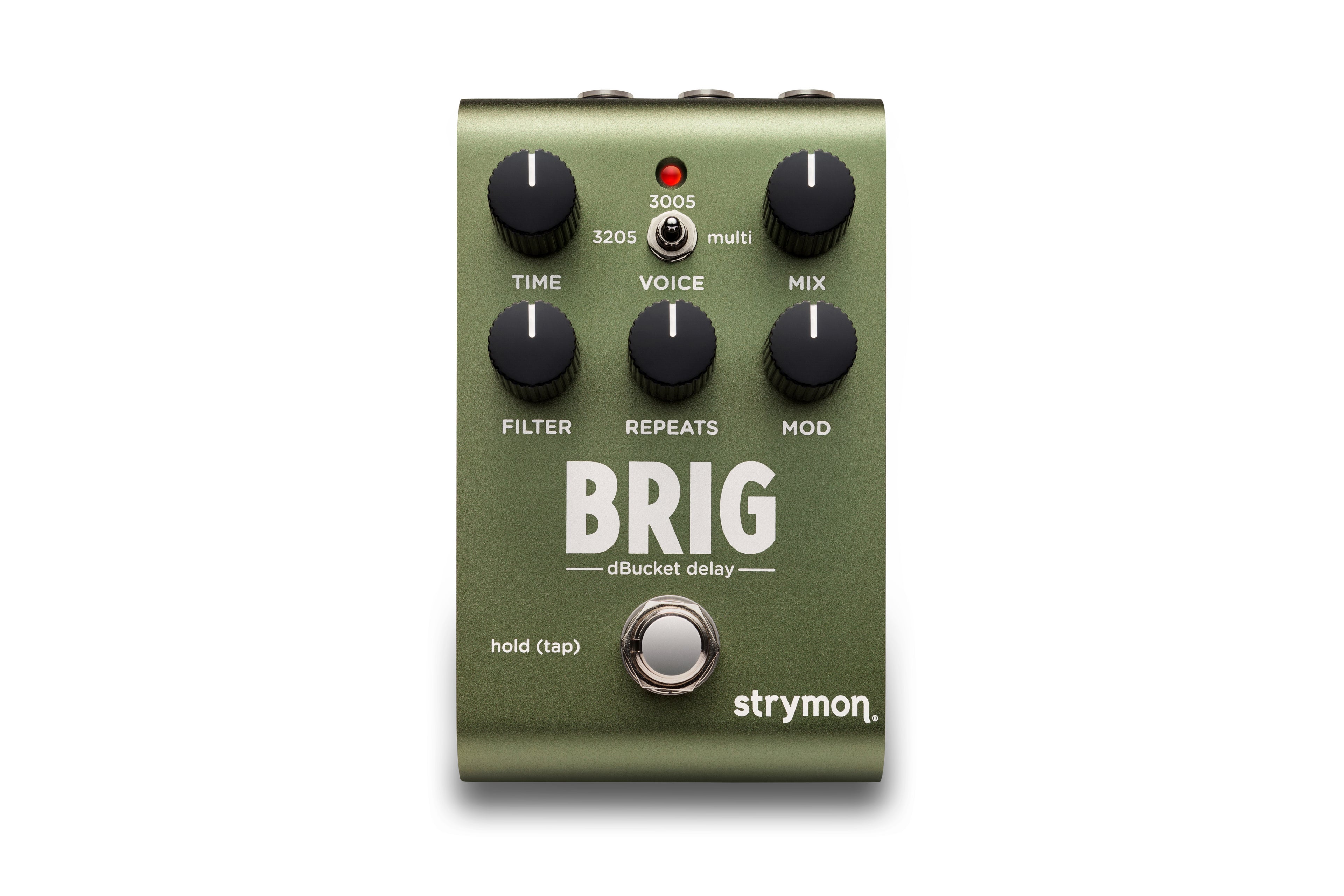 Strymon Brig analog delay pedal — angled product view
