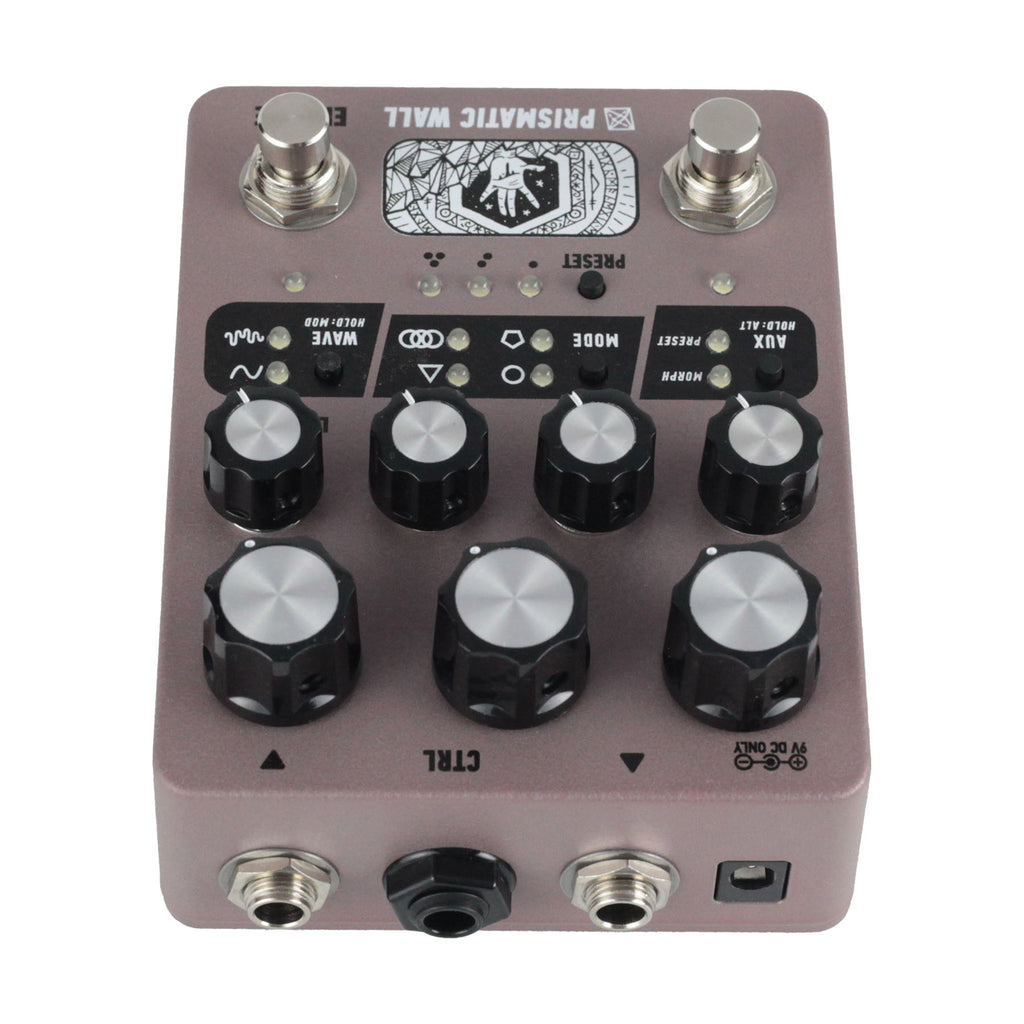 New Electronic Audio Experiments Prismatic Wall V1.1 Resonator Guitar Effects Pedal