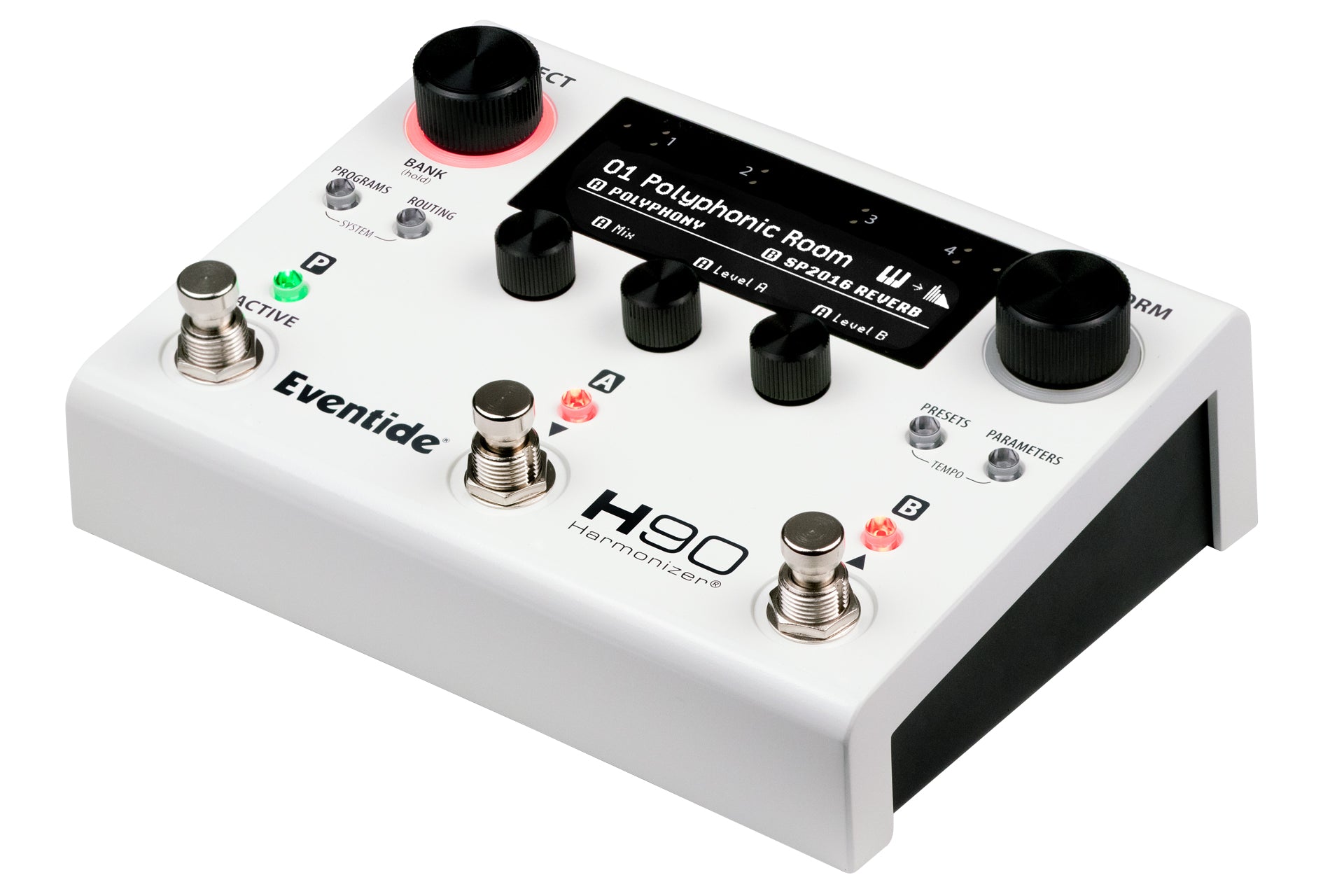 Eventide H90 Harmonizer pedal side profile