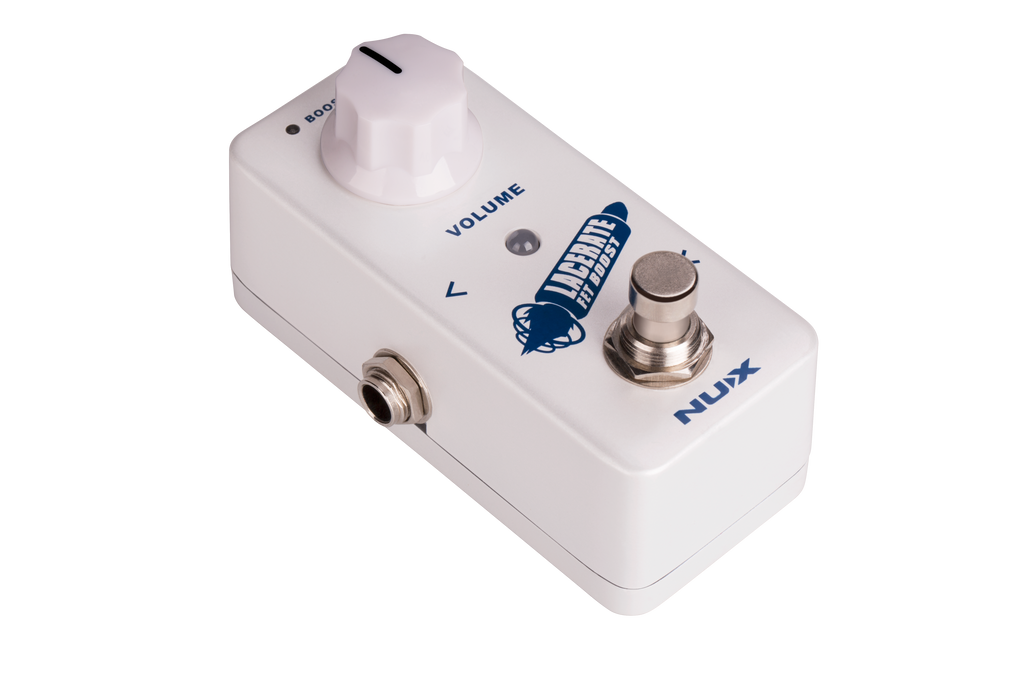 NUX NFB-2 Lacerate FET boost pedal — connections diagram