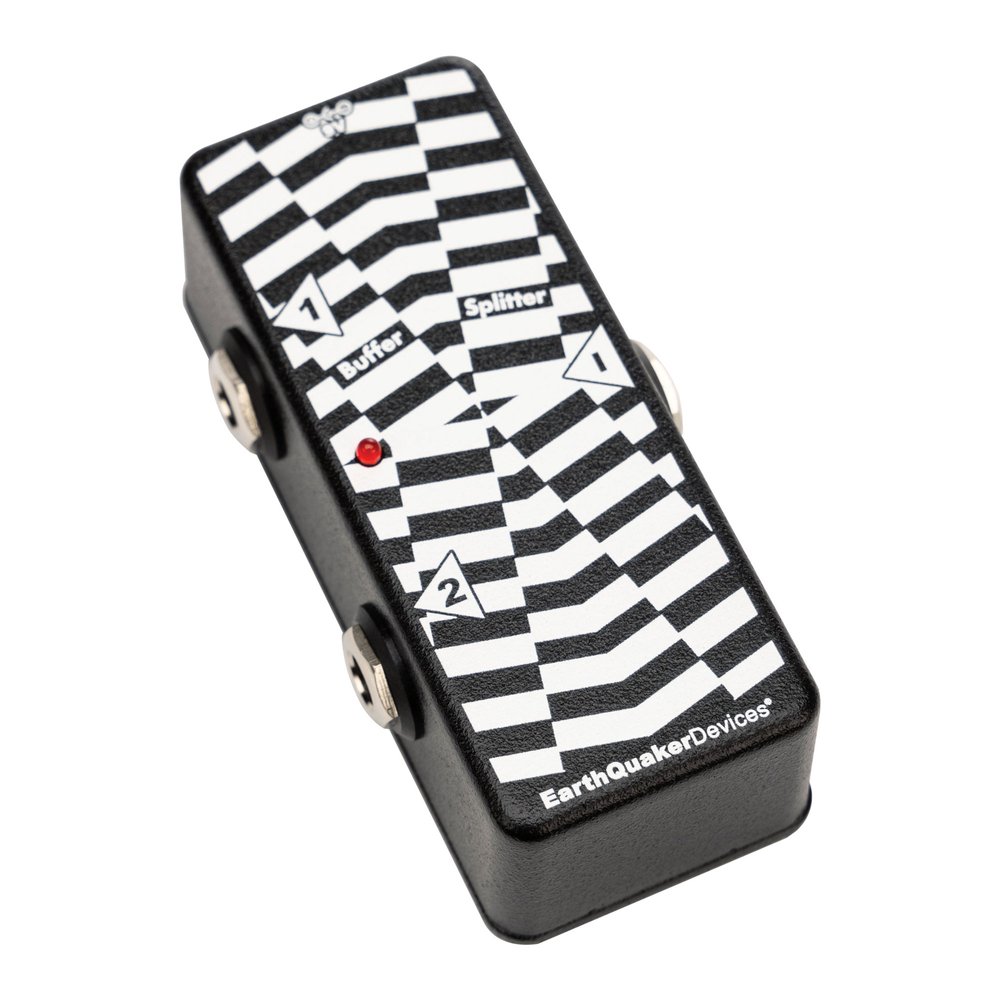 EarthQuaker Buffer Splitter pedal — side view
