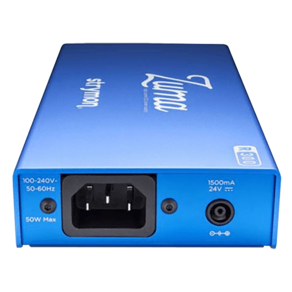 Strymon Zuma R300 power supply — underside mounting view