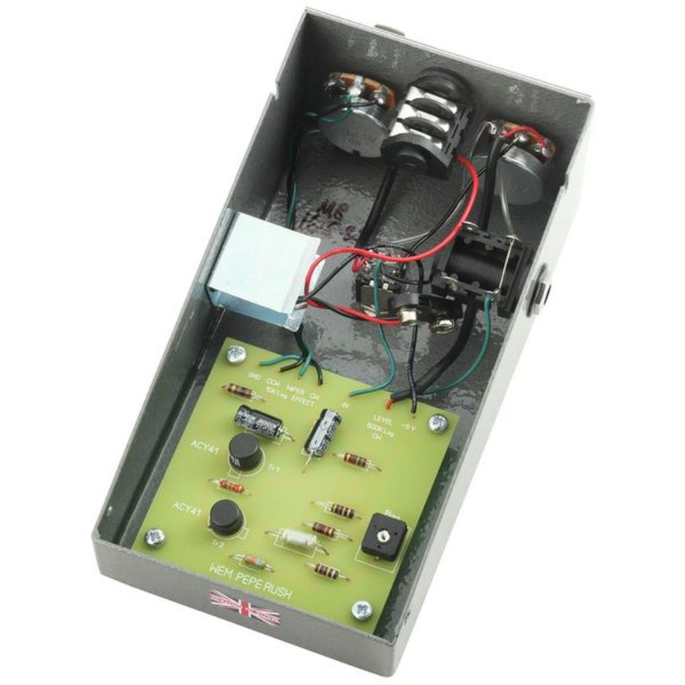 British Pedal Company Pepbox Rush fuzz pedal — packaging
