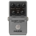 NUX Komp Core Deluxe MKII compressor pedal — silver enclosure front view