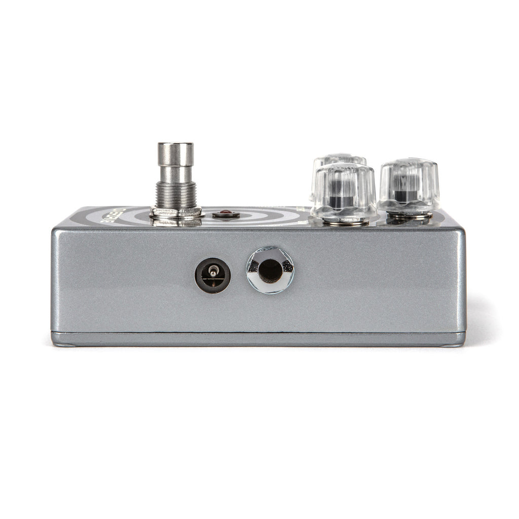 MXR WA44 Wylde Audio Overdrive pedal — footswitch and LED detail