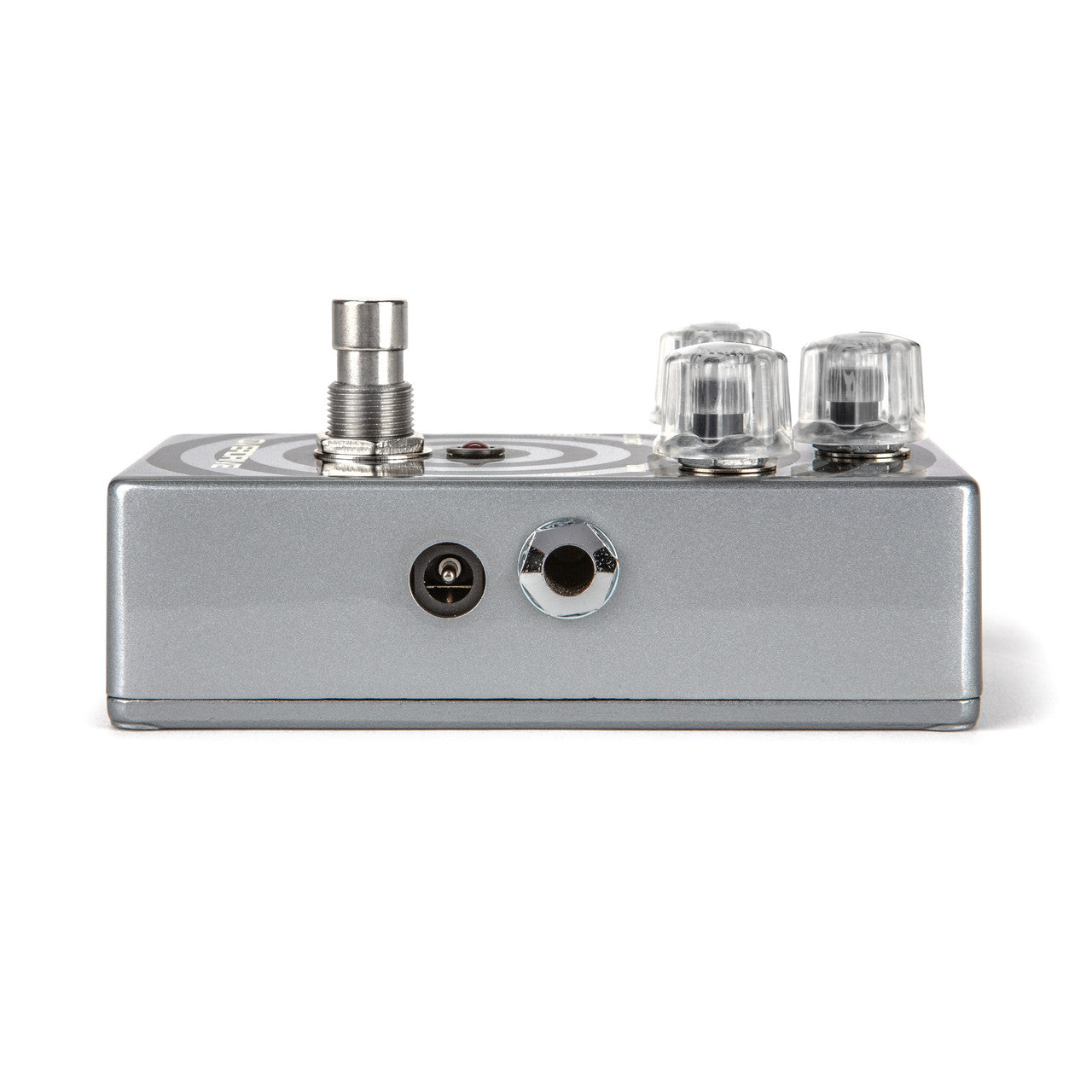 MXR WA44 Wylde Audio Overdrive pedal — footswitch and LED detail