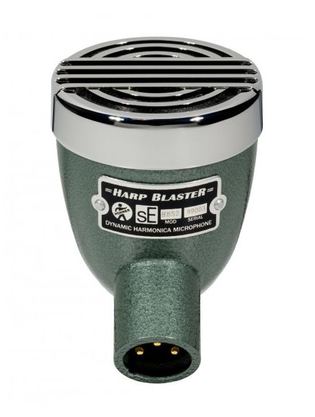 Hohner HB52 Harp Blaster harmonica microphone — close-up of volume control