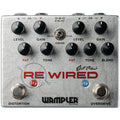 Wampler ReWired Brent Mason Distortion Overdrive Guitar Pedal - Silver, Dual Channel, Built in USA