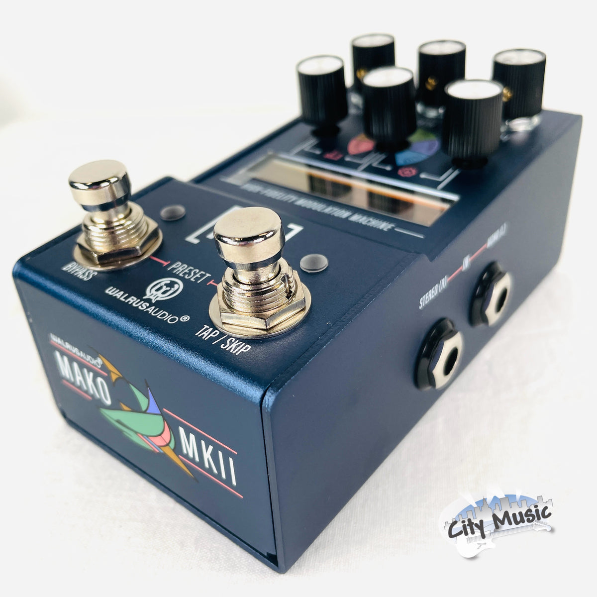 Used Walrus Audio MAKO Series MKII M1 High-Fidelity Modulation Guitar Effects Pedal ♫