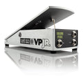 Ernie Ball VP JR 250K volume pedal — silver brushed aluminum, black front panel