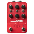 Universal Audio UAFX ANTI 1992 high gain amp pedal — red enclosure top view