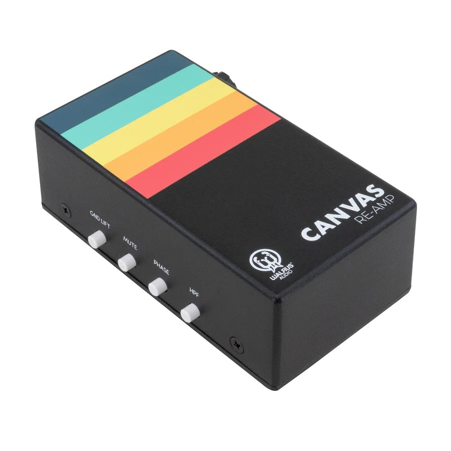 Walrus Audio Canvas Re-Amp box — level knob close-up