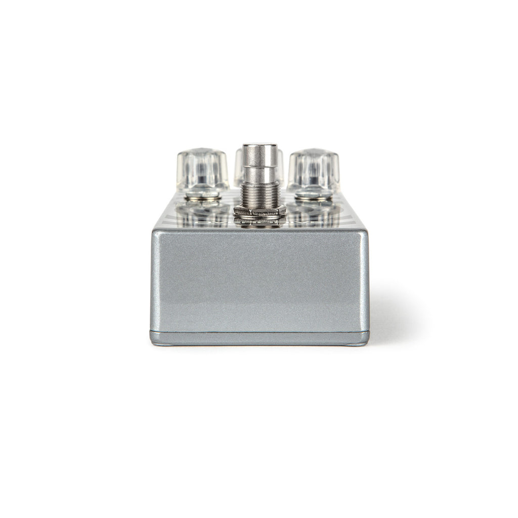 MXR WA44 Wylde Audio Overdrive pedal — bullseye graphic close-up