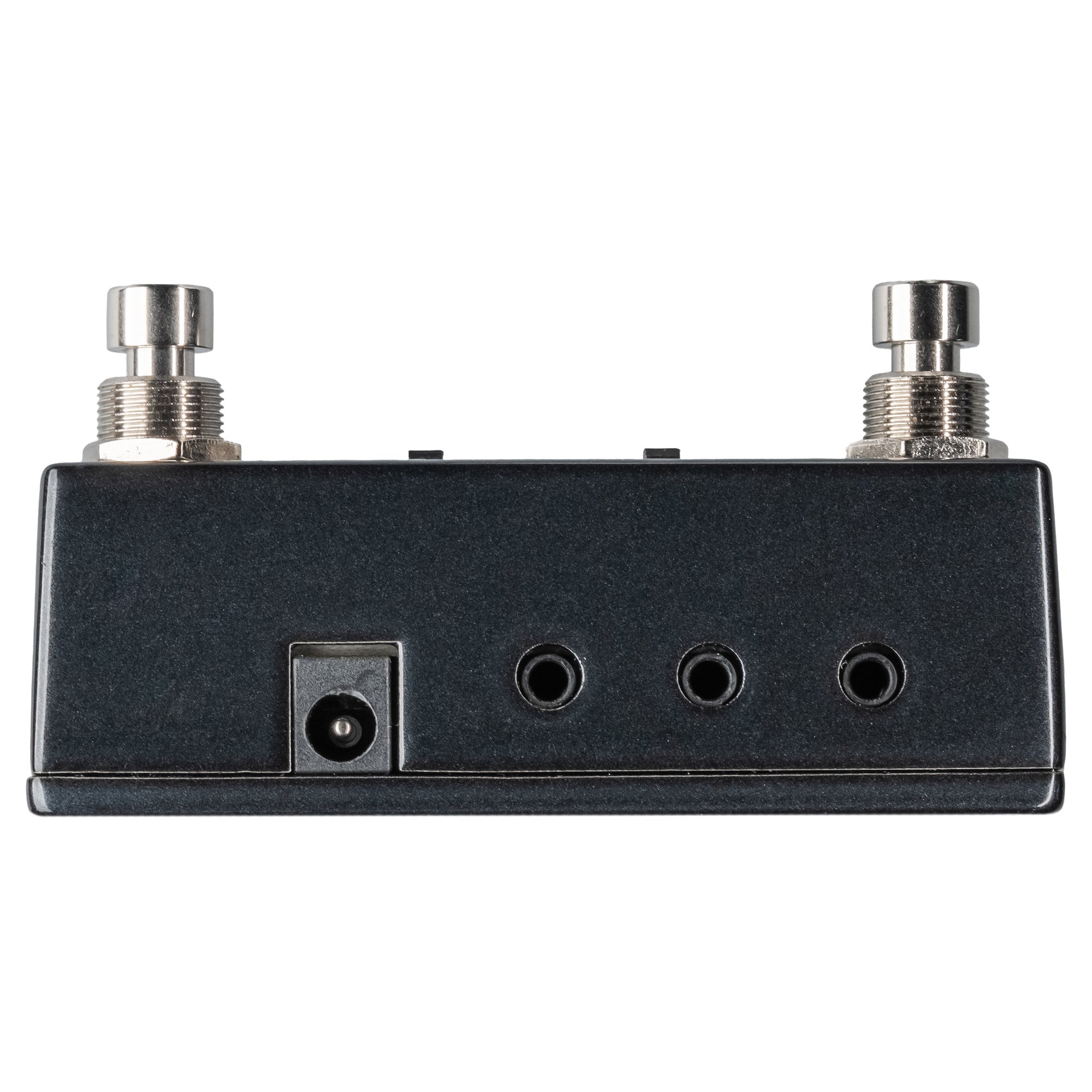 Wampler Syntax pedal - side view showing EXT and MIDI output jacks