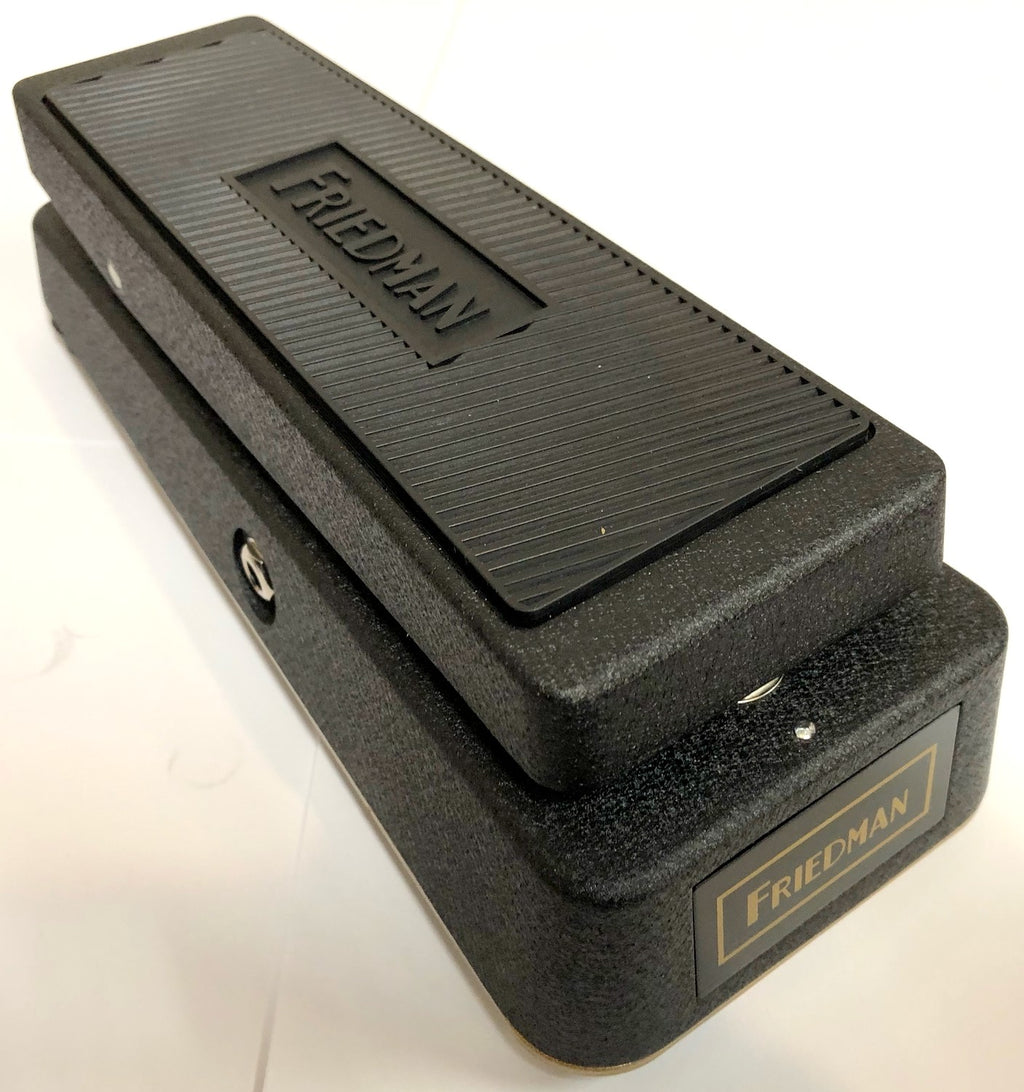 Friedman Gold-72 No More Tears wah pedal — treadle view