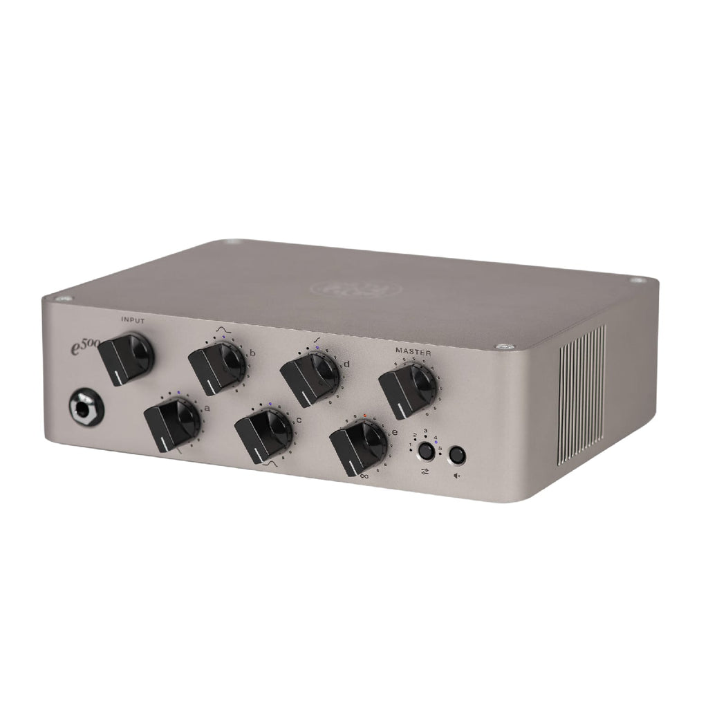 Darkglass Exponent 500 bass amp head — side view