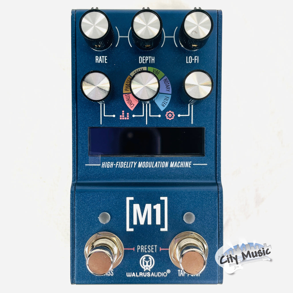 Used Walrus Audio MAKO Series MKII M1 High-Fidelity Modulation Guitar Effects Pedal ♫
