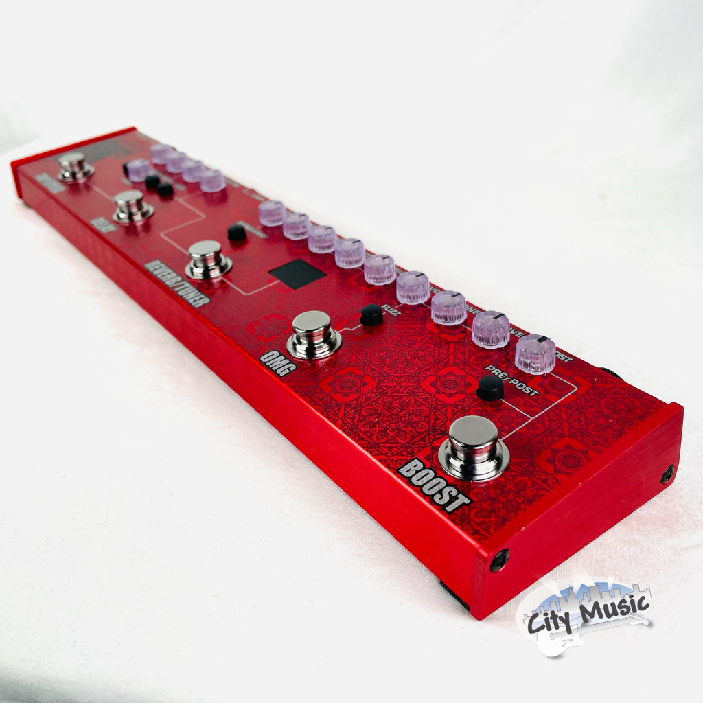 Used Tech 21 RK5 V3 Richie Kotzen Fly Rig SansAmp pedal — left side jacks