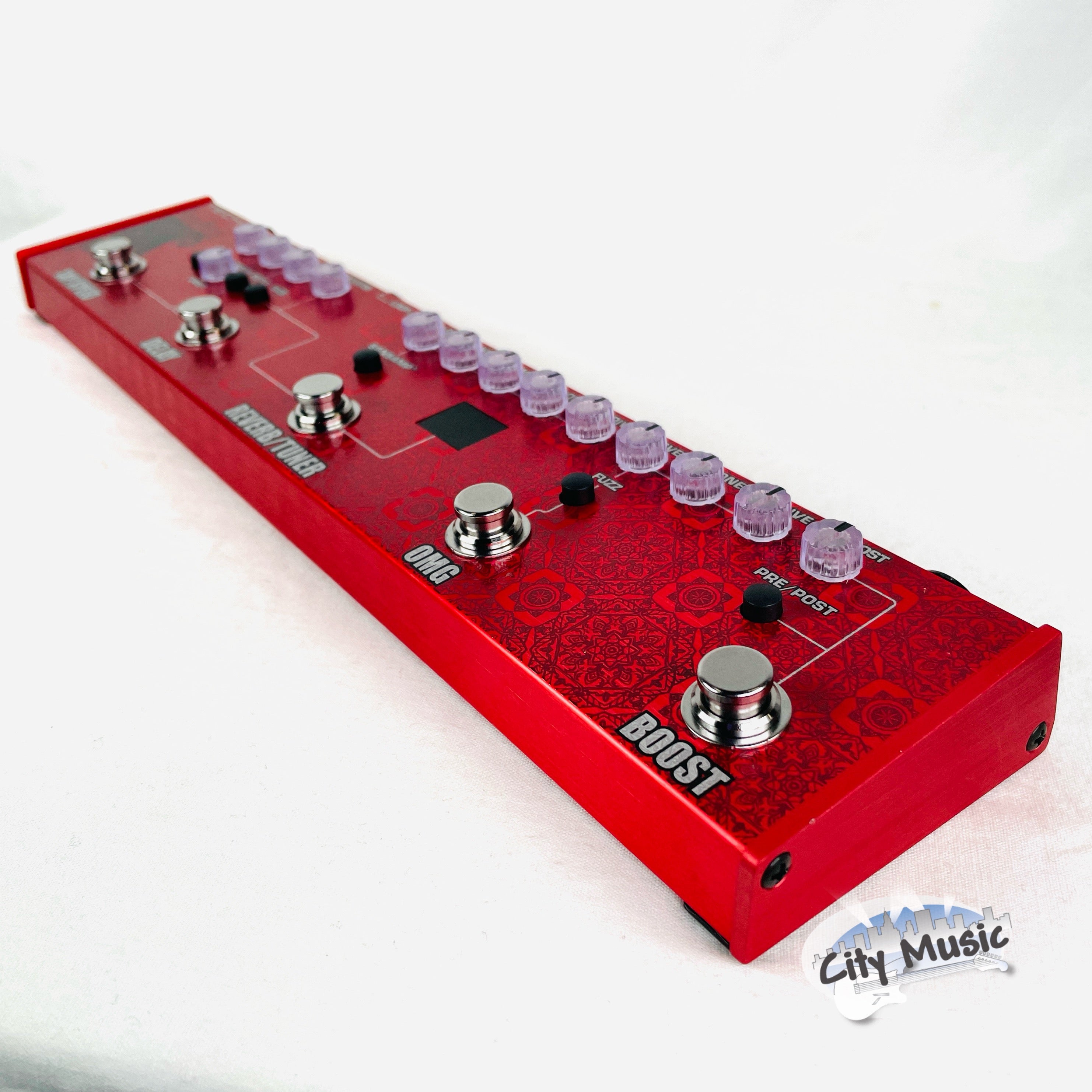 Used Tech 21 RK5 V3 Richie Kotzen Fly Rig SansAmp pedal — left side jacks