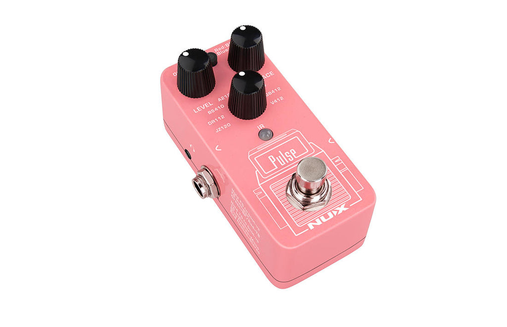 NUX NSS-4 Pulse IR loader pedal side input jacks