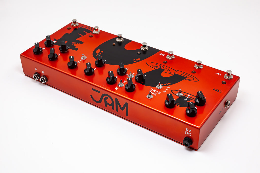 JAM Pedals Kochness Monster multi-effects pedal — artwork detail