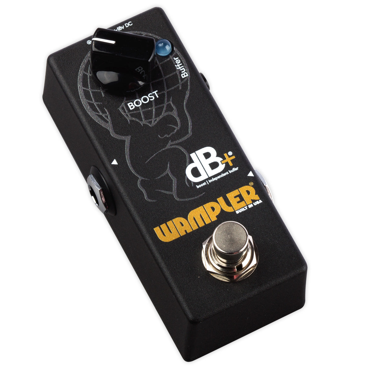 New Wampler DB+ Boost/Independent Buffer Guitar Effects Pedal