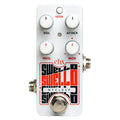 Electro-Harmonix Pico Swello attack envelope pedal — white compact chassis, top view
