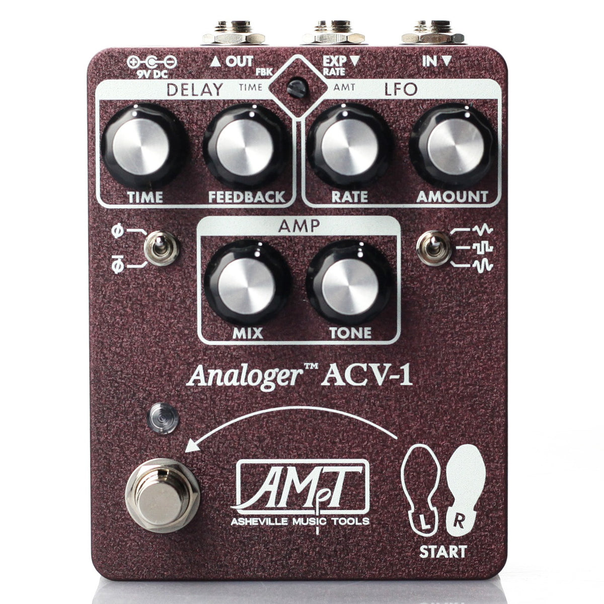 New Asheville Music Tools ACV-1 Time Warping Chorus & Vibrato Guitar Pedal