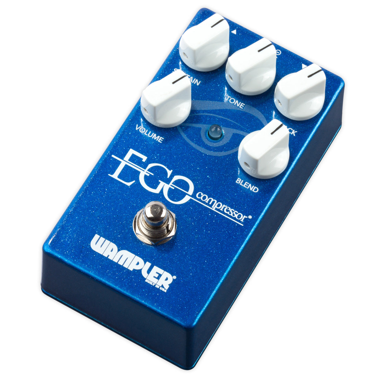 Wampler Ego Compressor pedal — footswitch detail