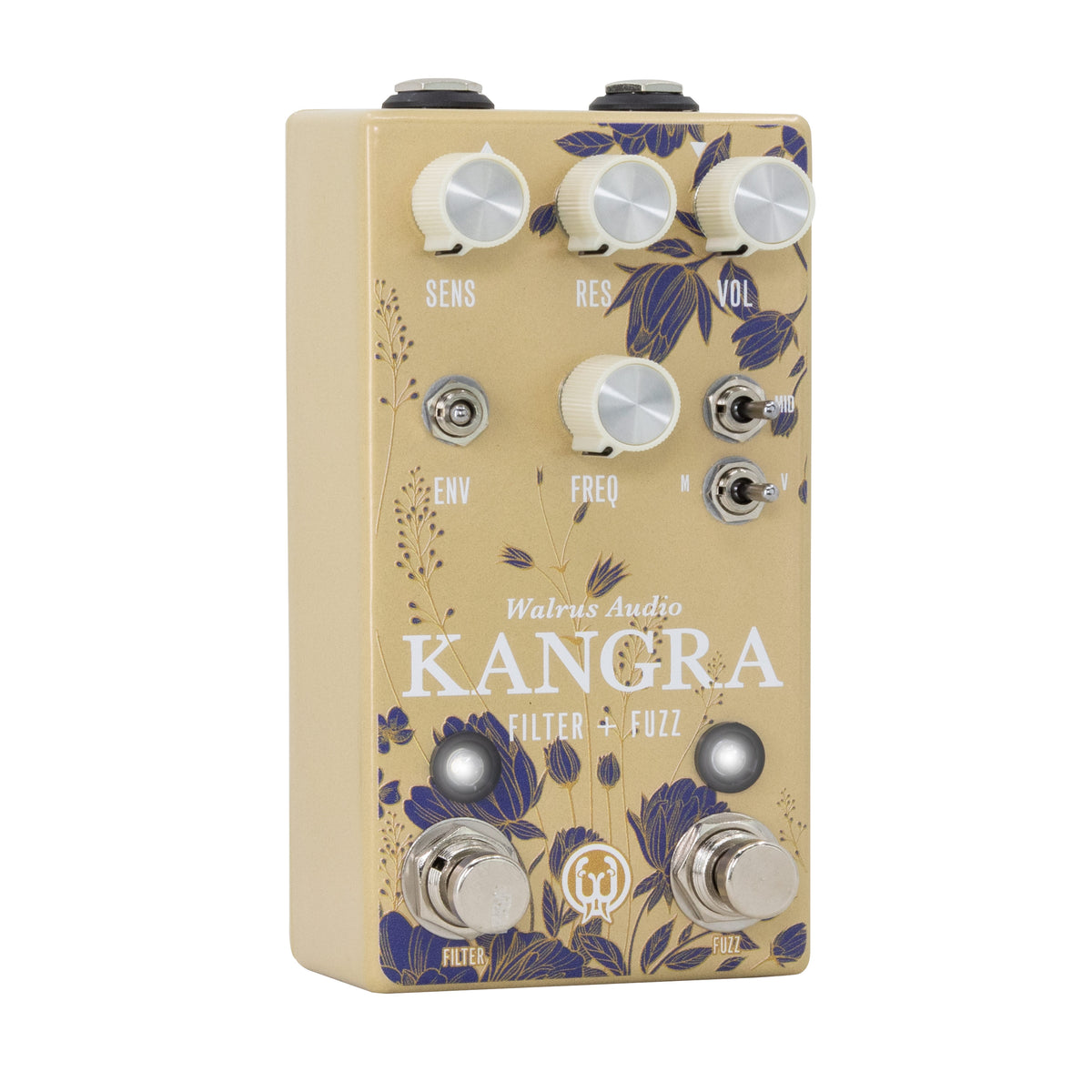 Walrus Audio Kangra Filter Fuzz pedal — footswitches